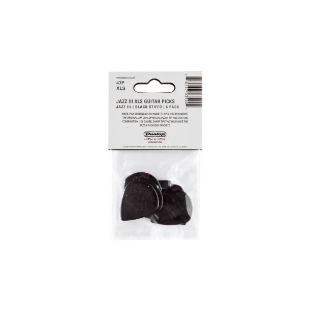 Dunlop 47PXLS Nylon Jazz III XL 6/PLYPK